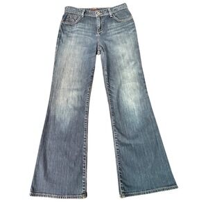 Eddie Bauer Jeans Womens 6S Blue Natural Fit Specially Dyed Stretch